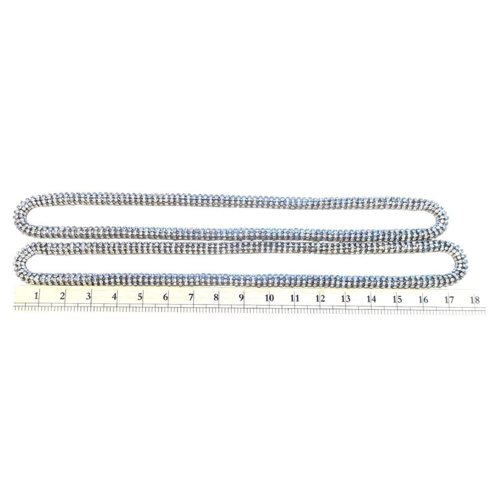 ✨ Glamorous Crystal Rhinestone Rope Necklaces (Set of 2) ✨ - Picture 9 of 9